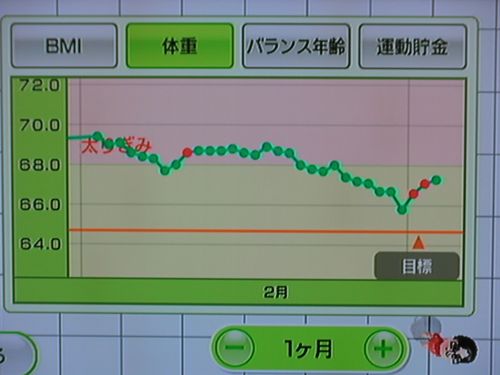 Wii Fit as of March 3, the 63rd day