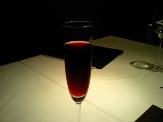 Red sparkling wine from Australia